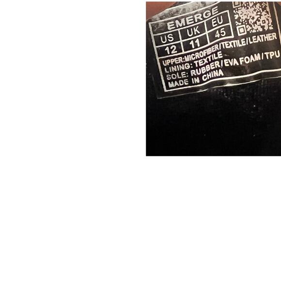 Javi Emerge Black Sneakers Mens 12 - Picture 8 of 8